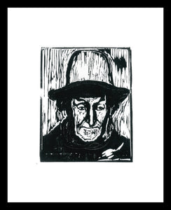 Edvard Munch Der alte Schiffer 1899 Window Mounted Tear sheet