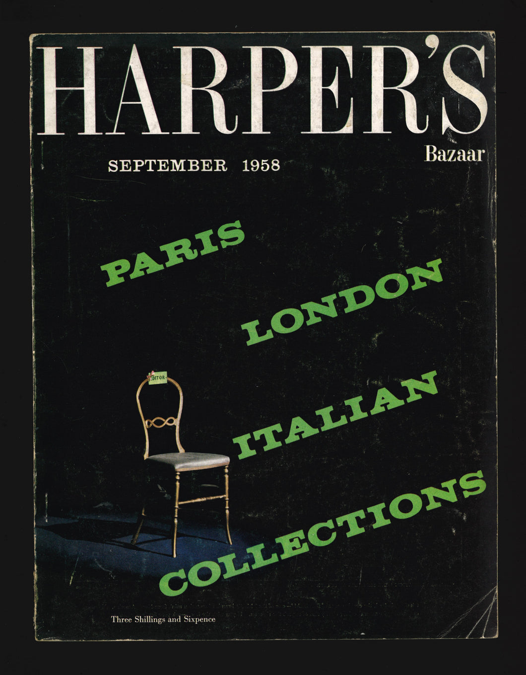 Harper's Bazaar Sept 1958