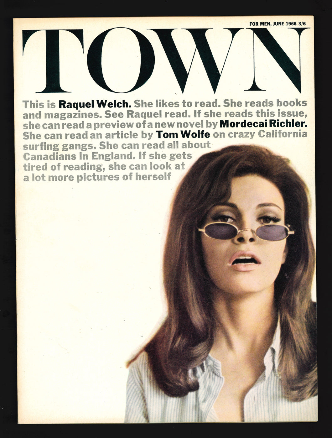 Town June 1966 - Raquel Welch