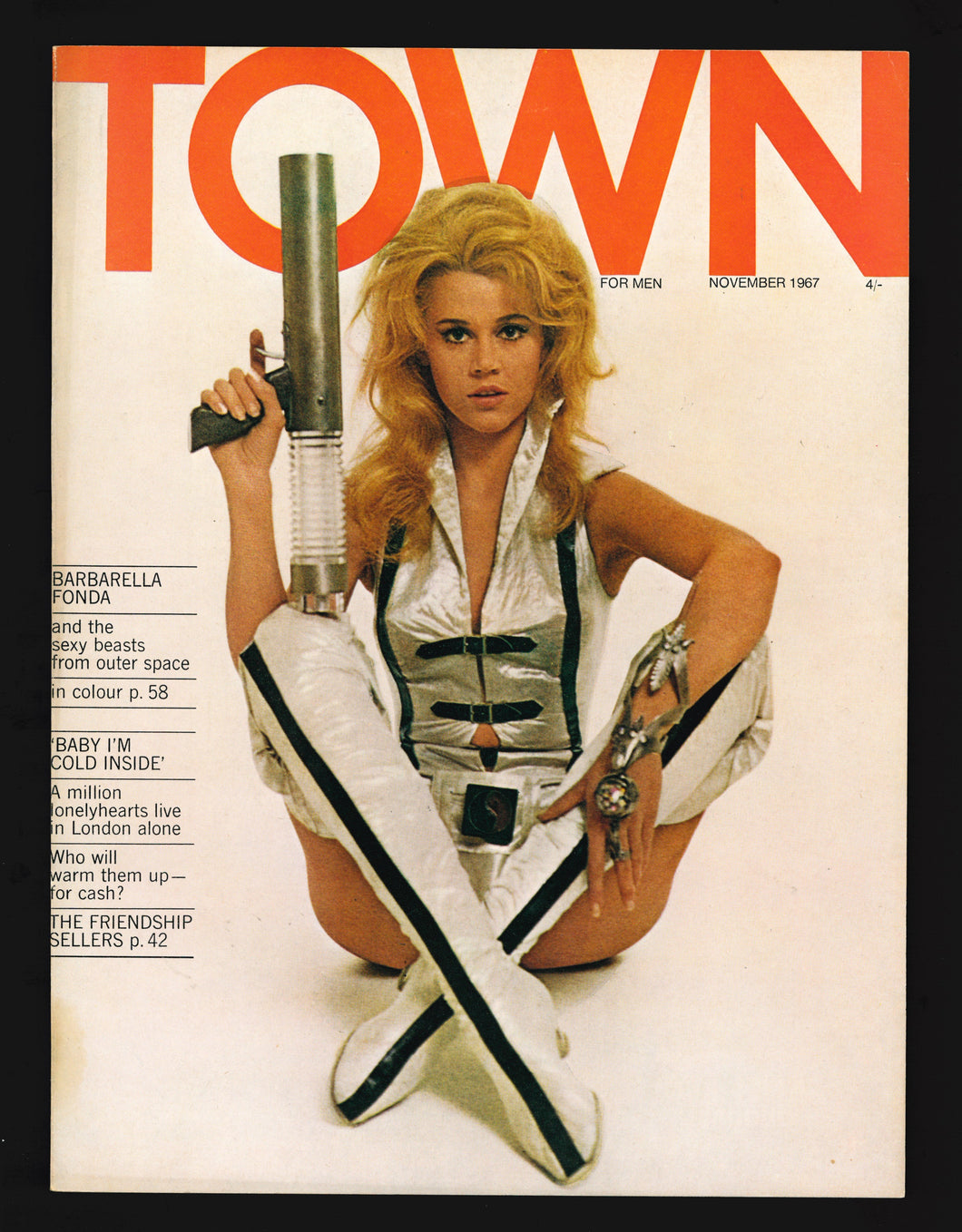 Town Nov 1967 - Jane Fonda Barbarella