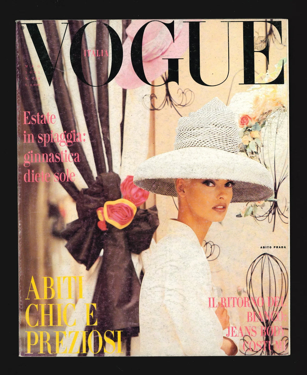 Vogue Italia May 1991 – Vintage Magazine Company