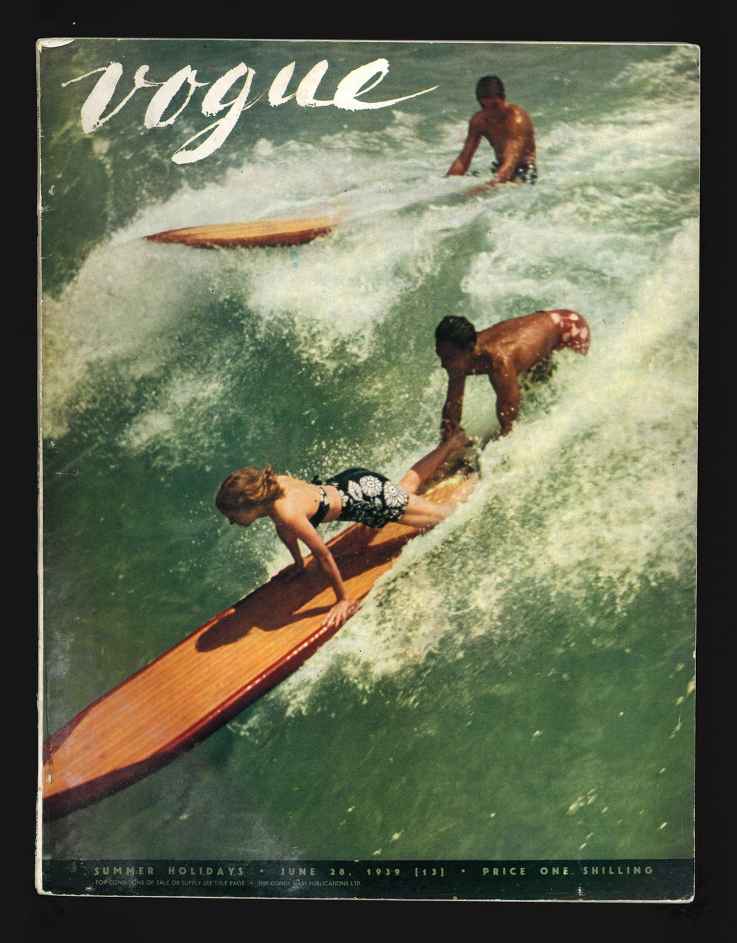 Vogue UK June 28 1939 - Surfing