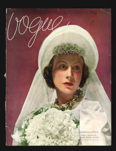 Vogue UK Mar 6 1935 - Bride