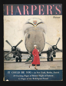 Harper's Bazaar Feb 1957