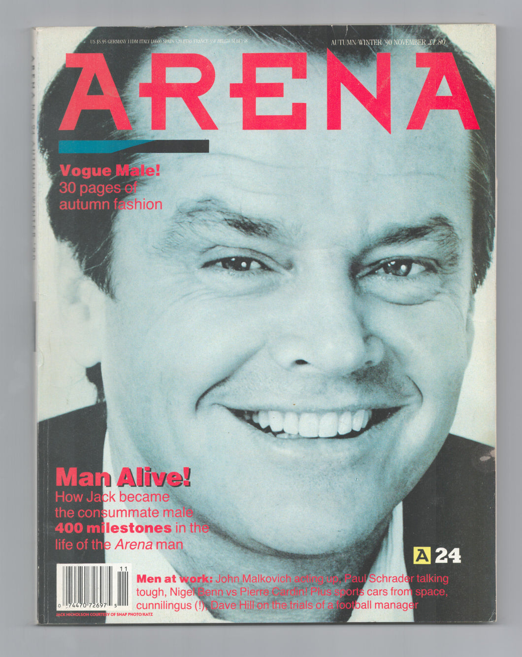 Arena Issue 24 Autumn Winter 1990