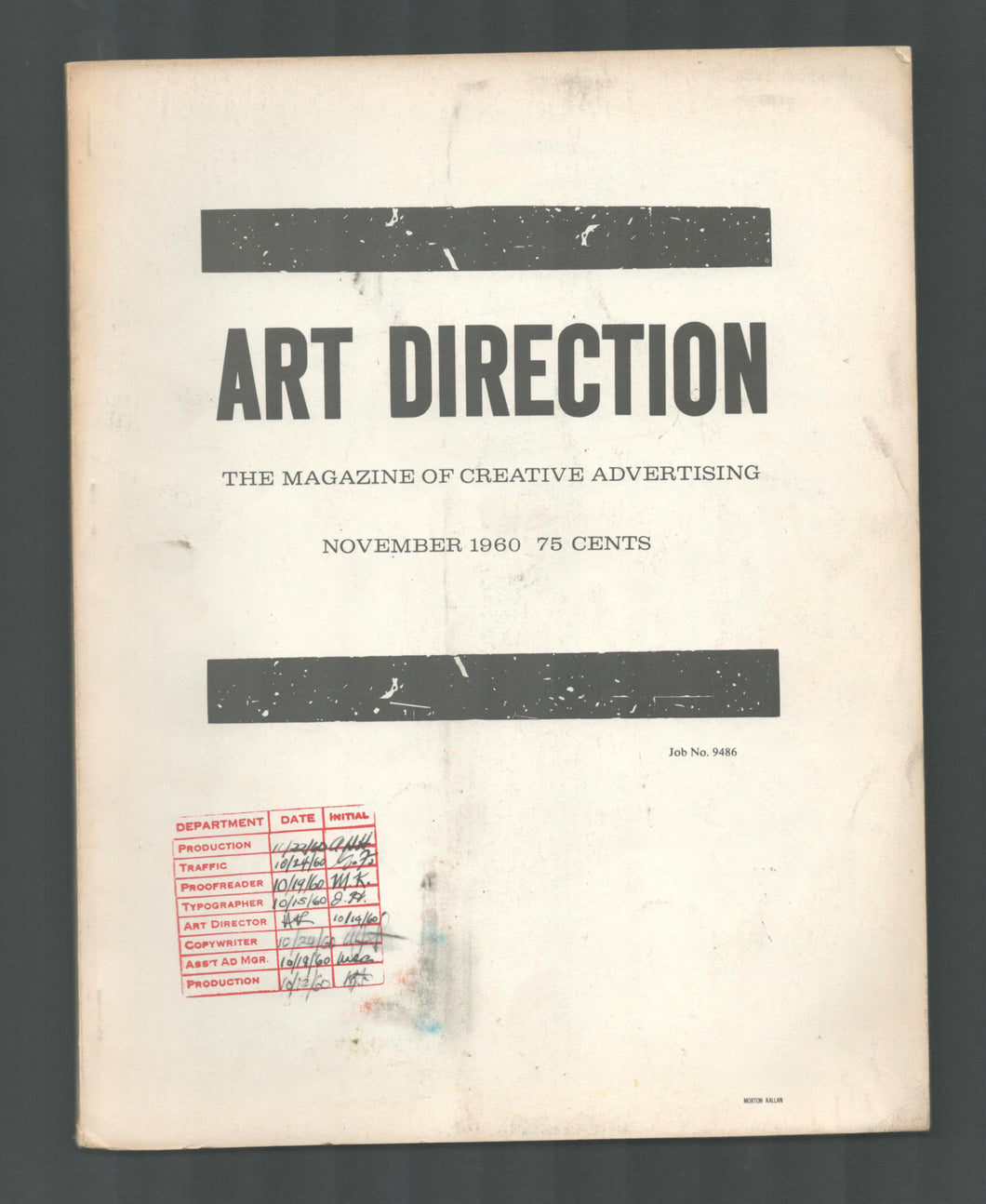Art Direction Nov 1960