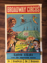 Load image into Gallery viewer, Broadway Circus, 1963
