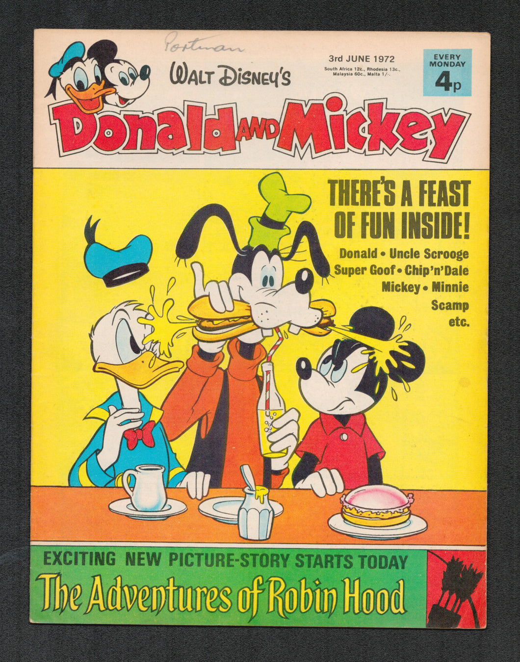 Donald and Mickey June 3 1972