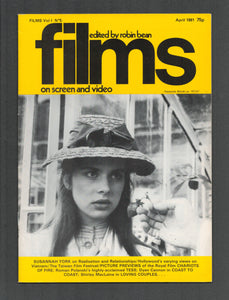 Films On Screen and Video Vol 1 No 5 Apr 1981