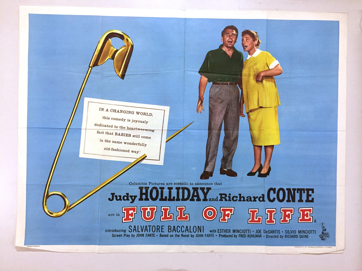 Full Of Life 1956 Vintage Magazine Company