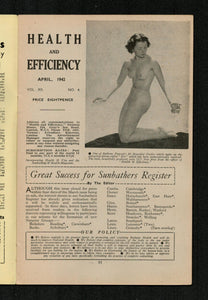 Health and Efficiency April 1942