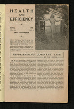 Load image into Gallery viewer, Health and Efficiency April 1945
