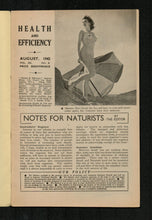Load image into Gallery viewer, Health and Efficiency Aug 1942
