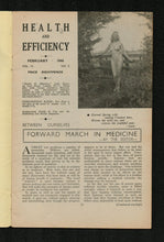 Load image into Gallery viewer, Health and Efficiency Feb 1944

