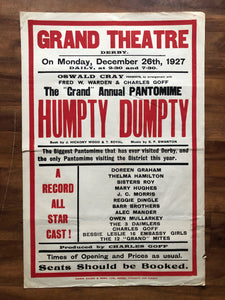 Humpty Dumpty, 1927