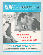 Load image into Gallery viewer, Kine Weekly No 2707 Aug 20 1959
