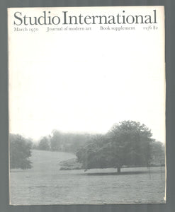 Studio International March 1970