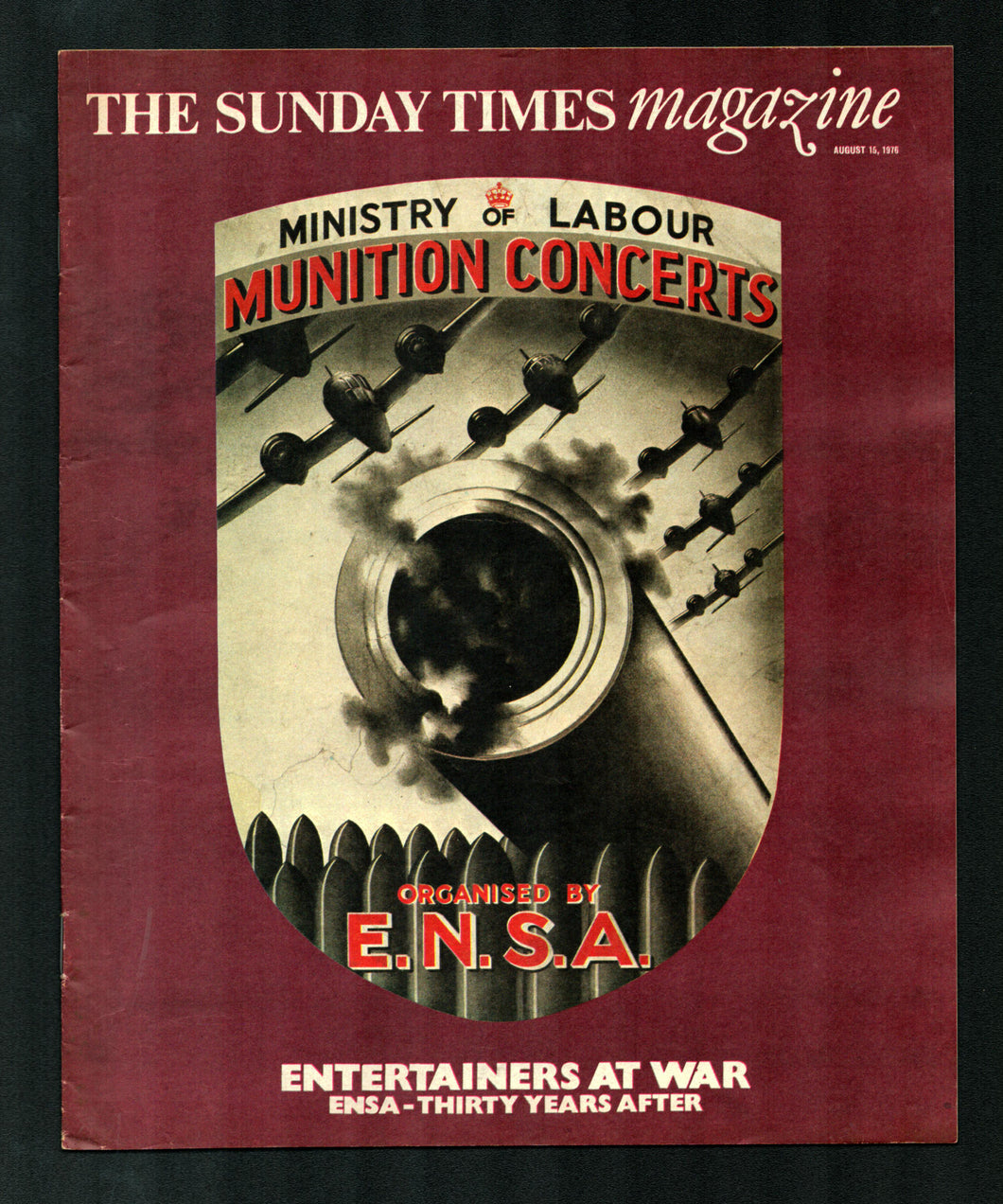Sunday Times Magazine Aug 15 1976