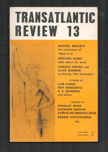 Transatlantic Review No 13 June 1963