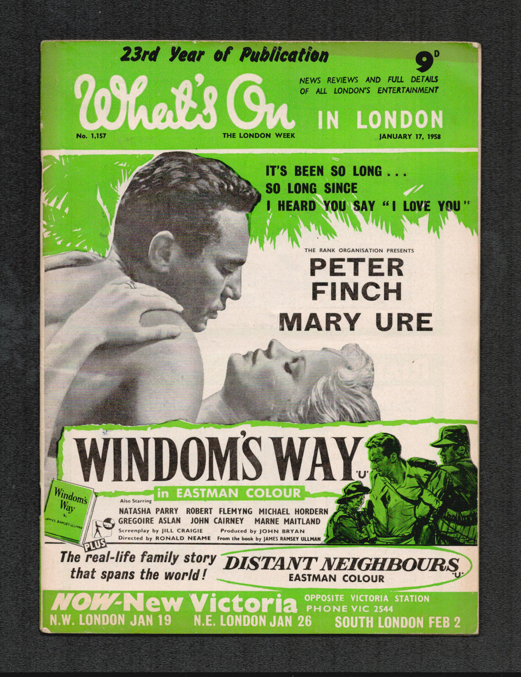 Whats On No 1157 Jan 17 1958