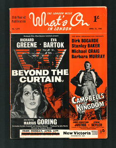 Whats On In London No 1275 April 22 1960