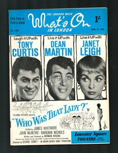 Whats On In London No 1276 April 29 1960