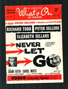 Whats On In London No 1281 June 3 1960