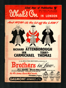 Whats on in London No 1111 Mar 1 1957