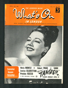 Whats on in London No 545 Apr 12 1946