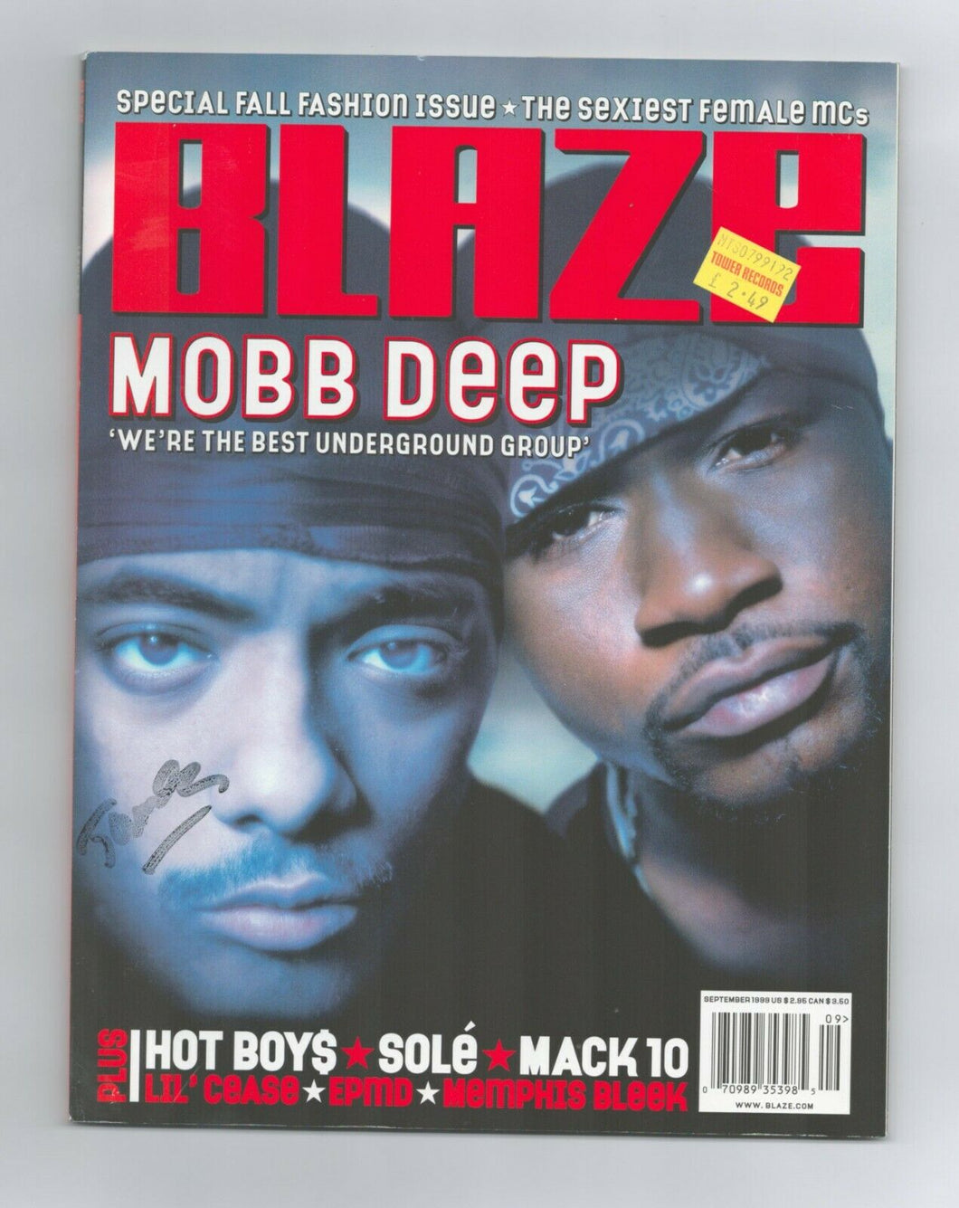 Blaze No 9 Sept 1999