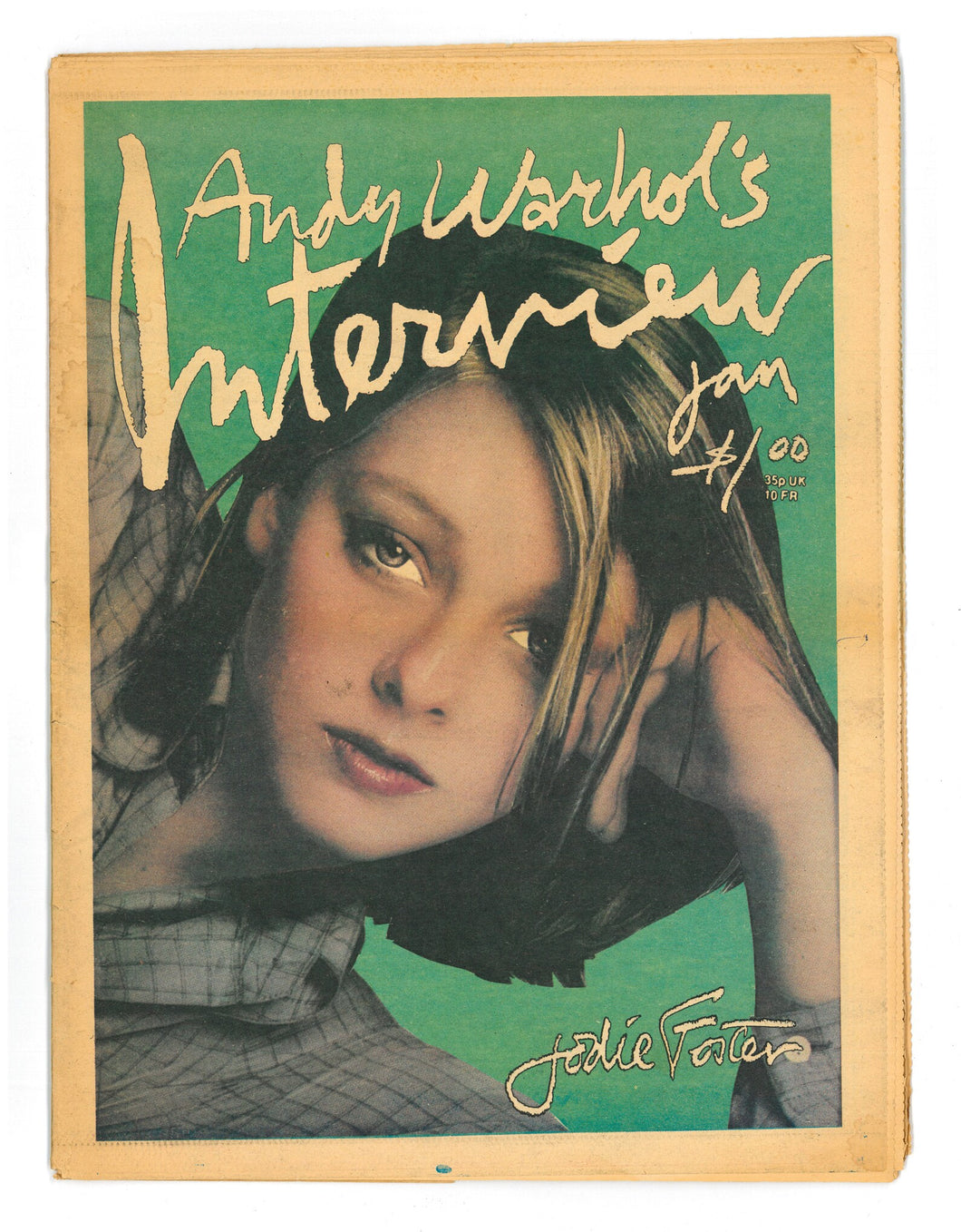 Andy Warhol's Interview Jan 1977 – Vintage Magazine Company