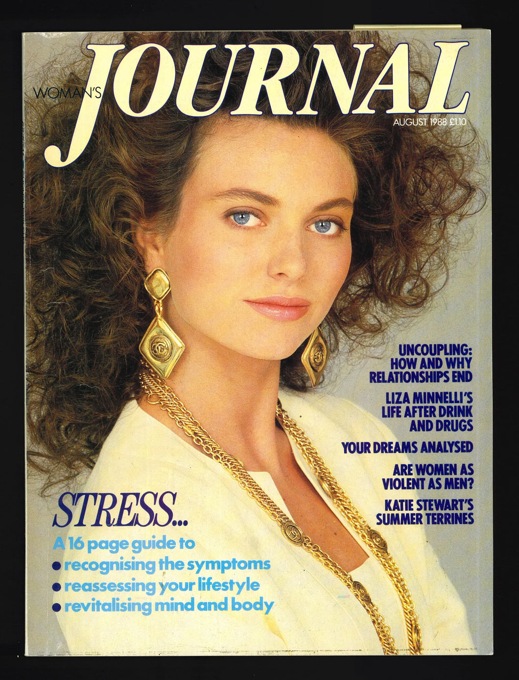 Woman's Journal Aug 1988 – Vintage Magazine Company