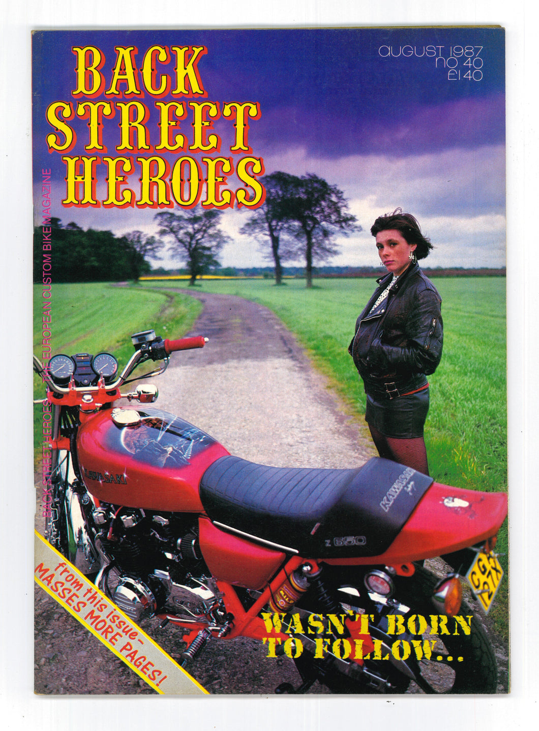 Back Street Heroes No 40 Aug 1987