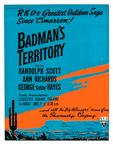 Badman's Territory