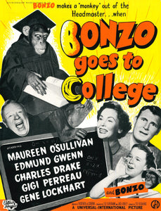 Bonzo goes to College Art Print