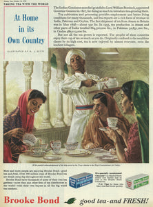 Booke Bond Tea 1956 Art Print