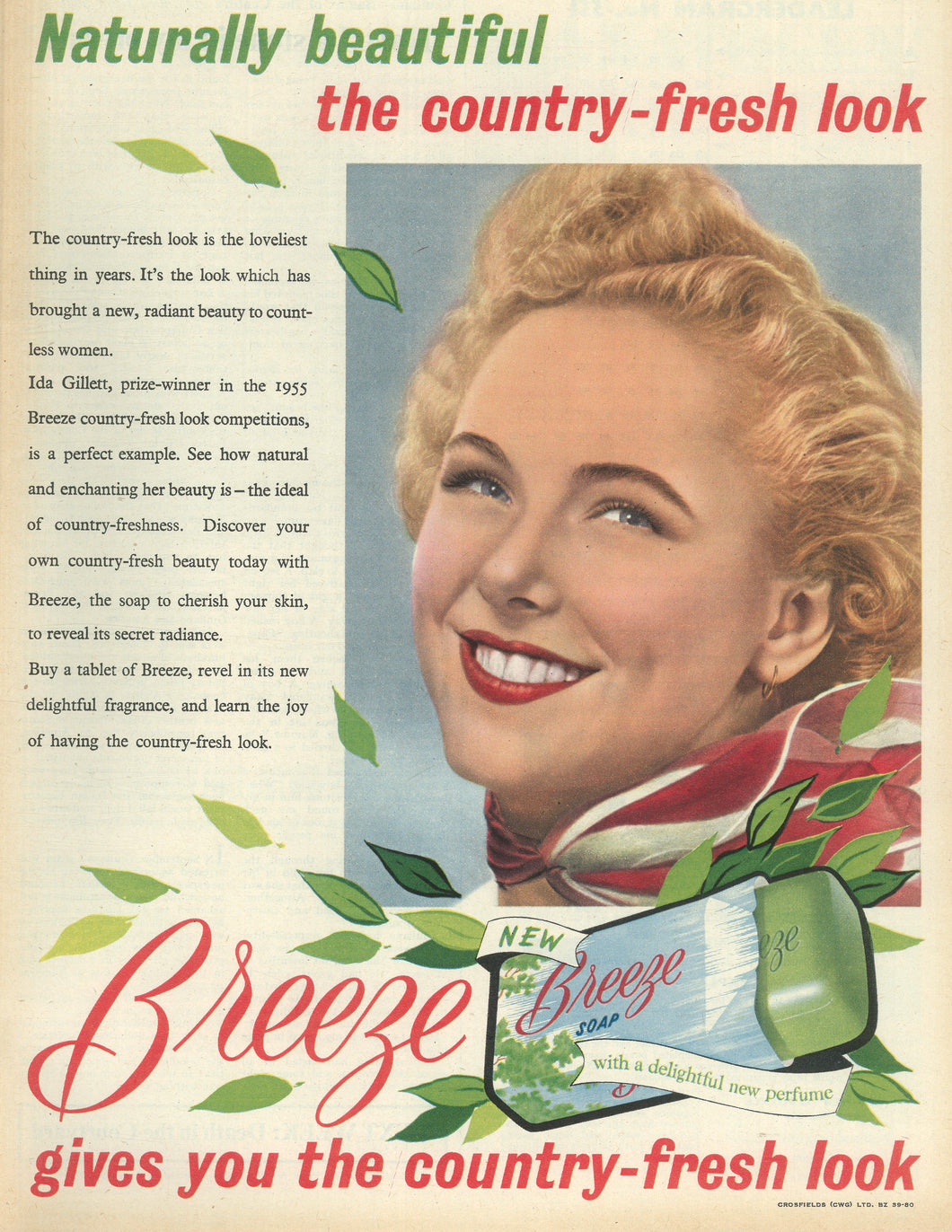 Breeze Soap 1956 Art Print