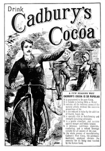 Cadburys Cocoa Advert Art Print