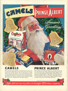 Camels Cigarettes Advert 1940 Art Print