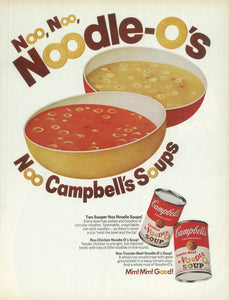 Campbells Noodle Soup Art Print
