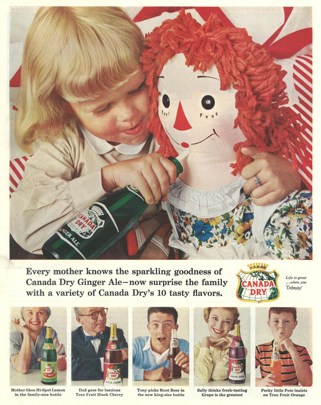 Canada Dry Advert Art Print