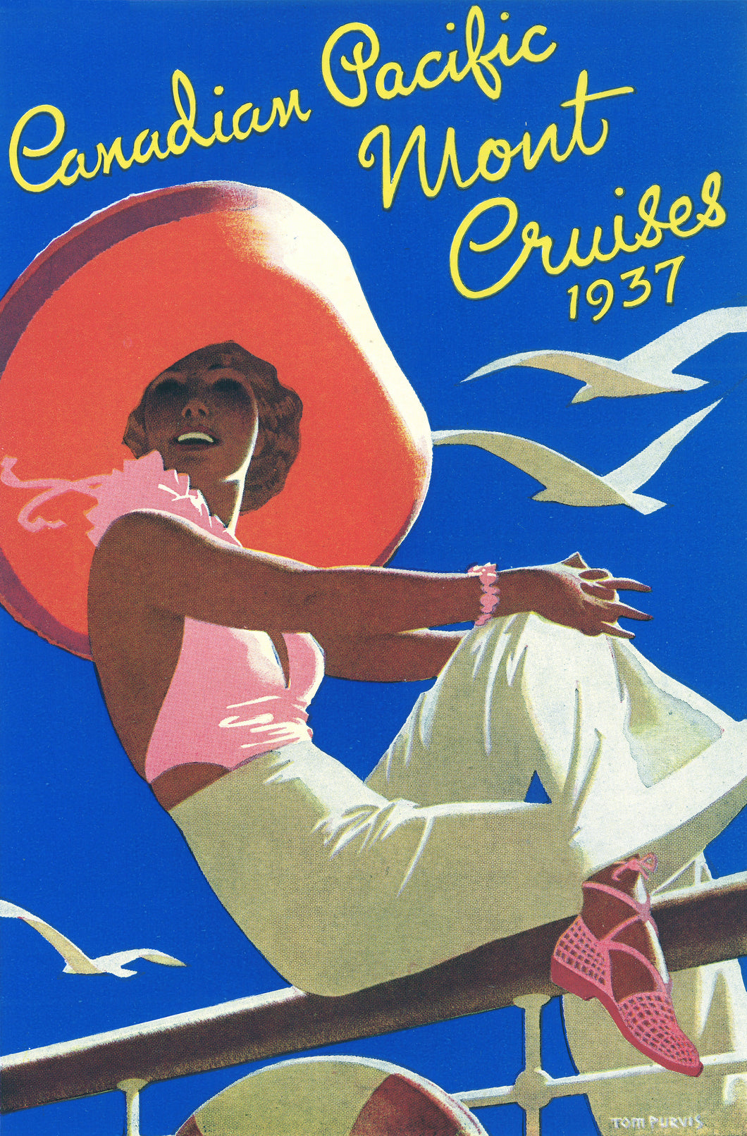 Canadian Pacific Mont Cruises 1937 Art Print