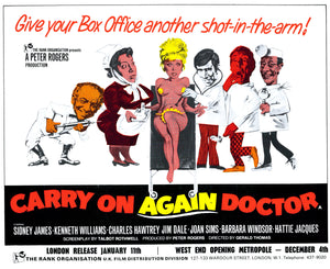 Carry On Again Doctor Art Print