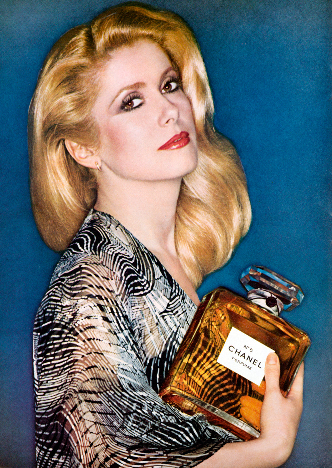 Chanel No 5 Catherine Deneuve Art Print