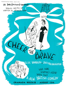 Cheer The Brave Art Print
