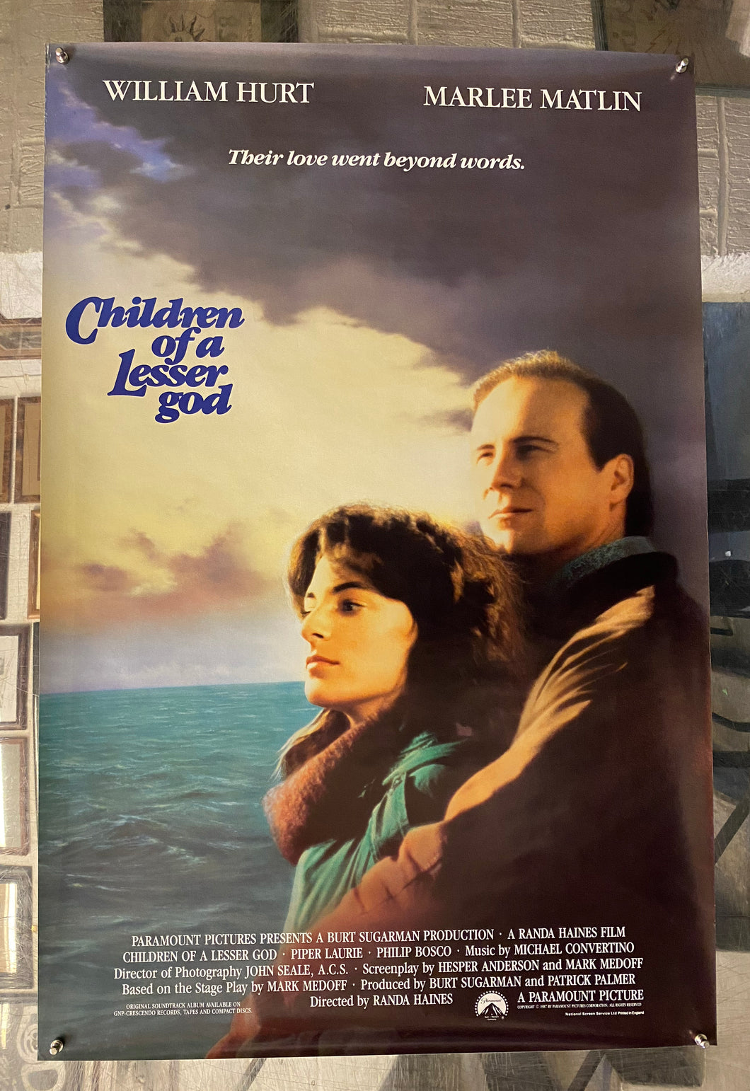 Children of a Lesser God – Vintage Magazine Company