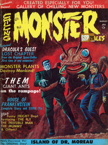 Chilling Monster Tales Aug Art Print