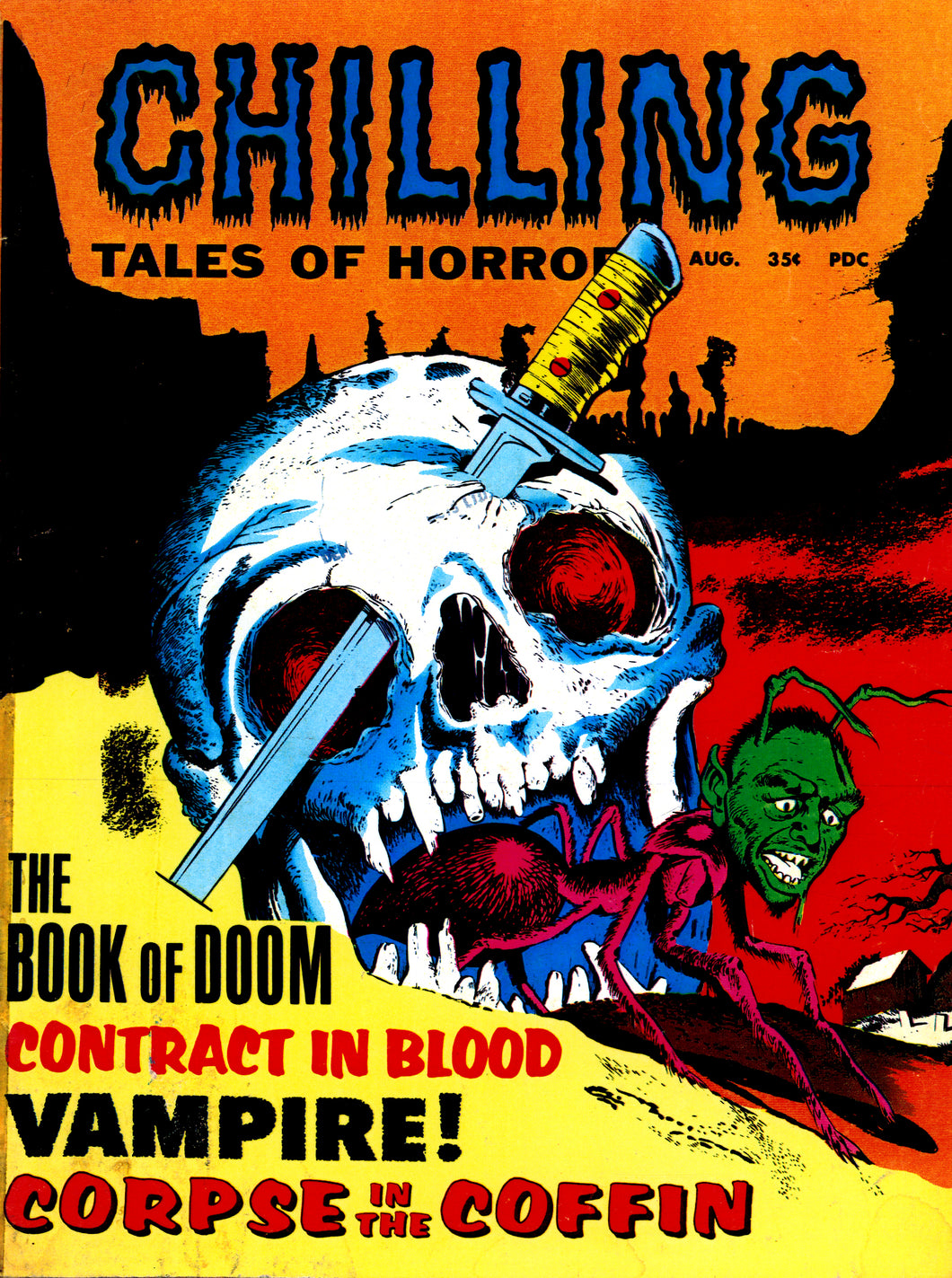 Chilling Tales of Horror Art Print
