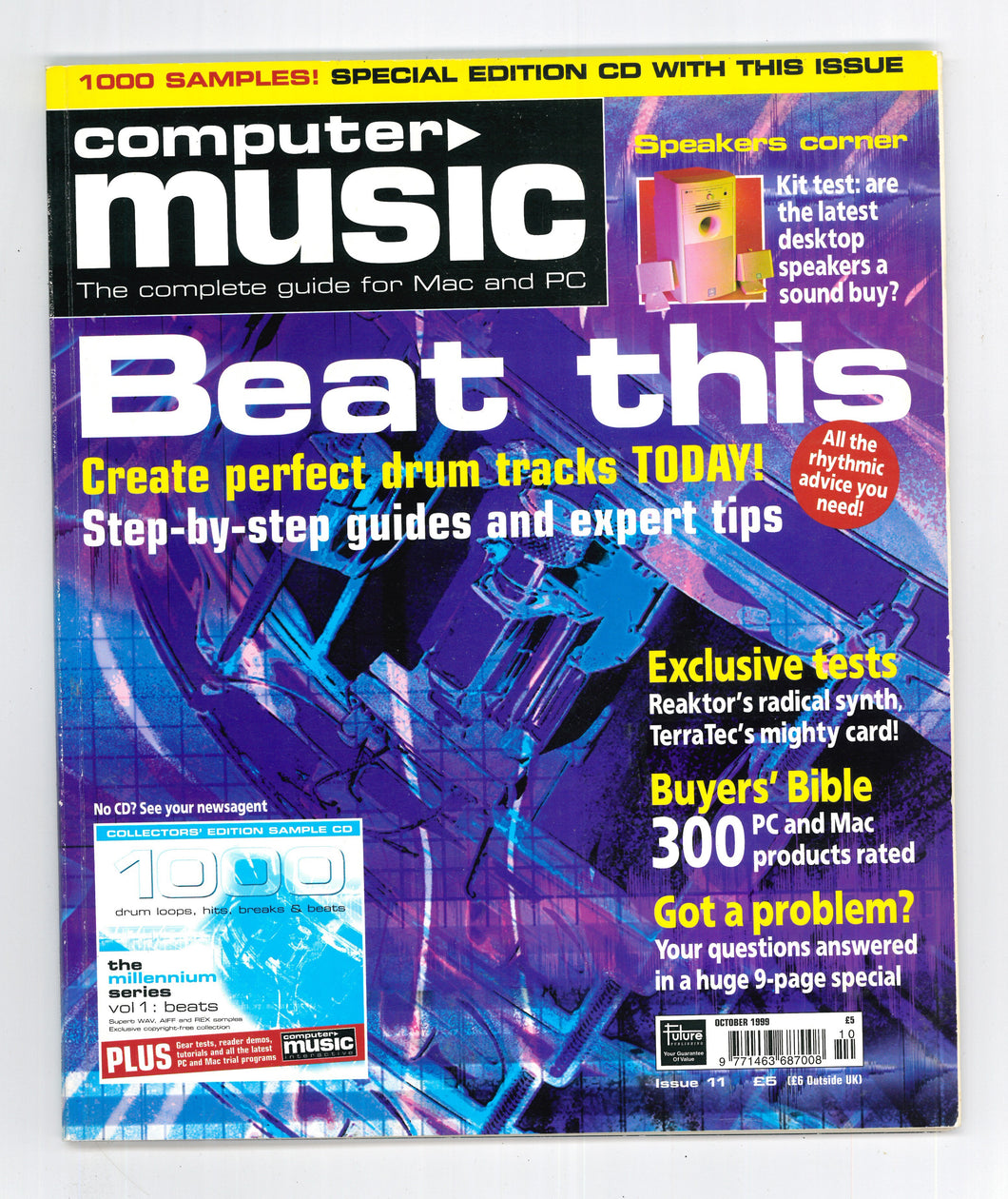 Computer Music No 11 Oct 1999 – Vintage Magazine Company