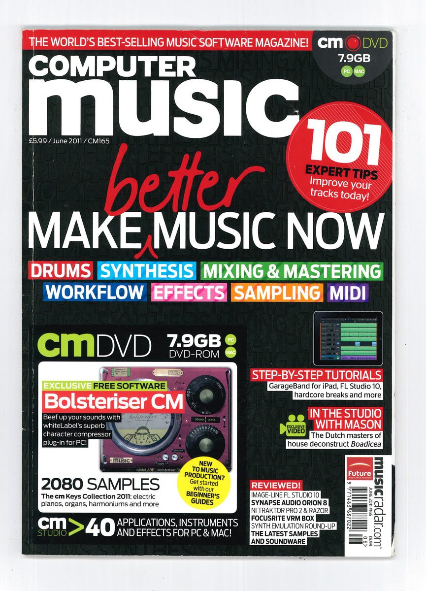 2011 Compouter Computer Music No 165 June 2011 – Vintage Magazine Company